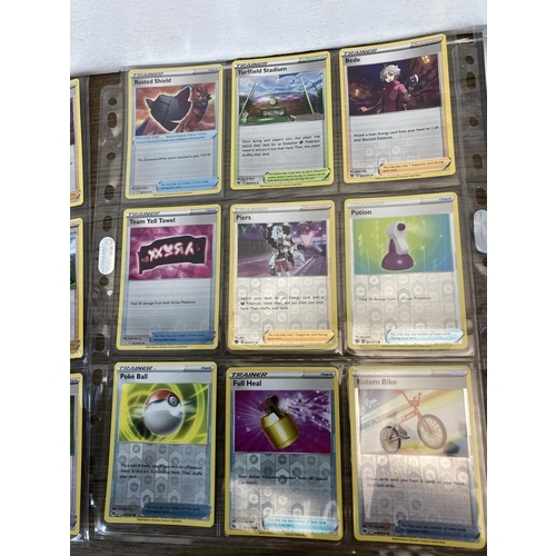 377 - A collection of Pokémon cards to include Pikachu, Machamp etc.