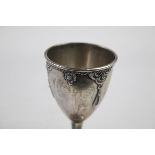 2160 - A stamped .925 sterling silver kiddush cup - approx. gross weight 30g