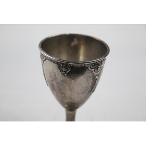 2160 - A stamped .925 sterling silver kiddush cup - approx. gross weight 30g