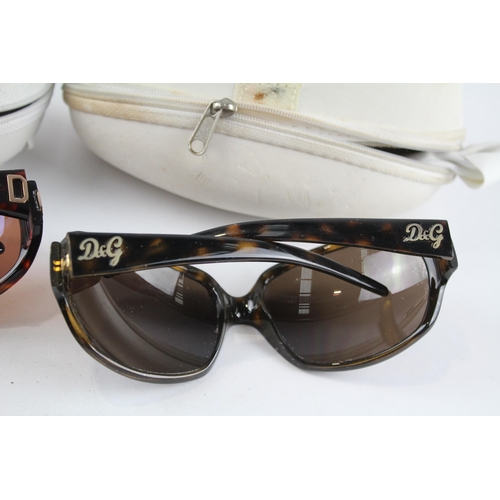 2170 - Two pairs of cased Dolce & Gabbana sunglasses