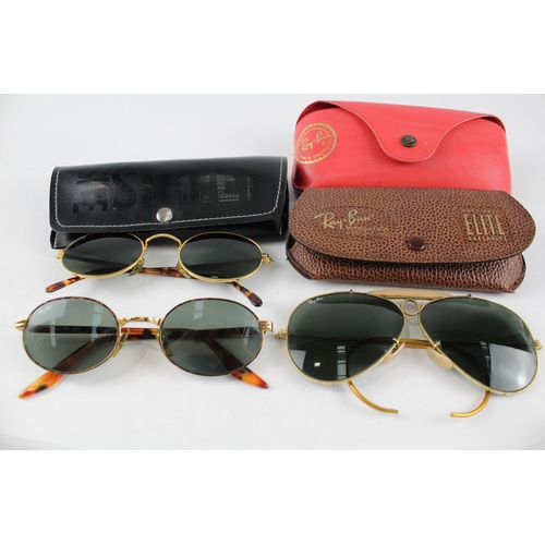 2181 - Three pairs of cased Ray-Ban sunglasses