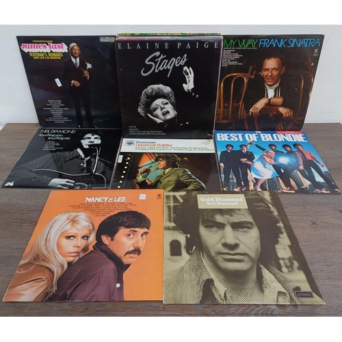 670 - A collection of LP vinyl records to include Nancy Sinatra & Lee Hazlewood 'Nancy & Lee' (K44126), Do... 