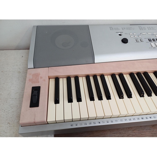 684 - A Yamaha DGX-620 eighty-eight weighted key digital piano