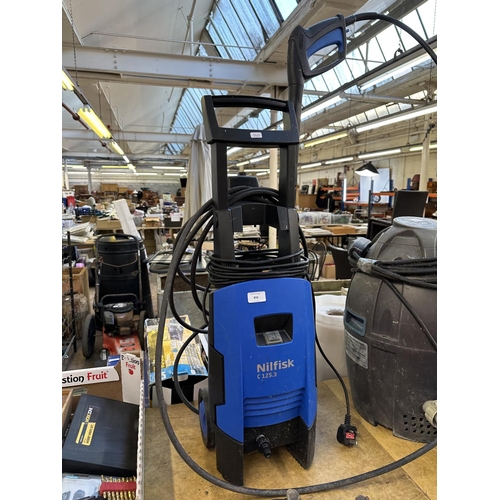 816 - A Nilfisk C125.3 240v pressure washer