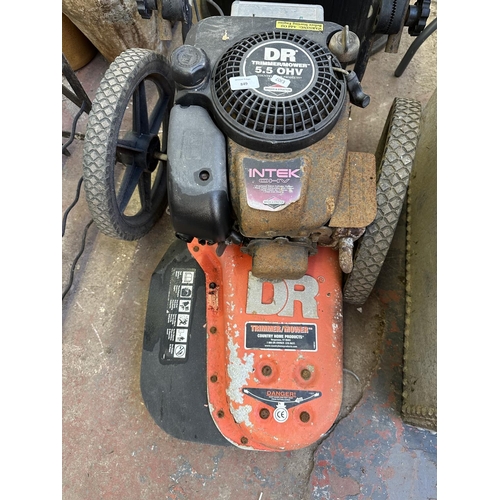 849 - A DR trimmer/mower with Briggs & Stratton Intec OHV petrol engine