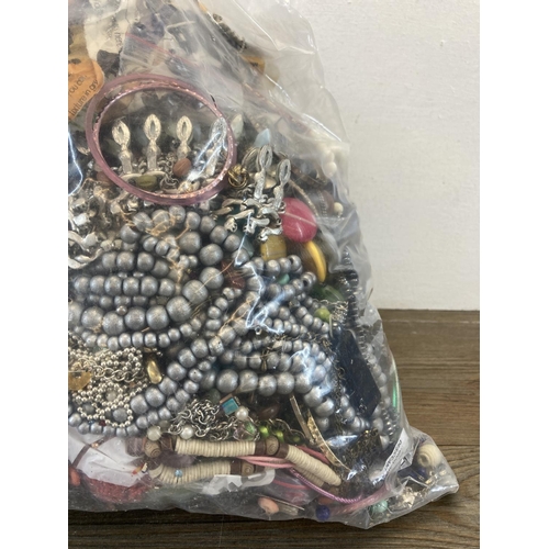 477 - Approx. 10kgs of assorted costume jewellery