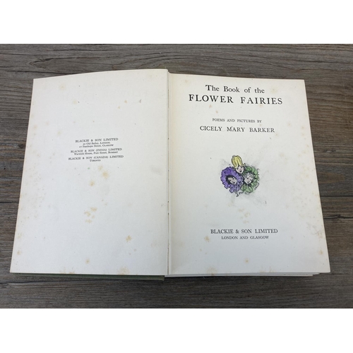 494 - Two copies of The Book Of The Flower Fairies, one dated 1927 First edition and one dated 1937