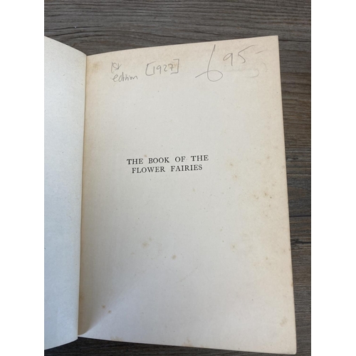 494 - Two copies of The Book Of The Flower Fairies, one dated 1927 First edition and one dated 1937