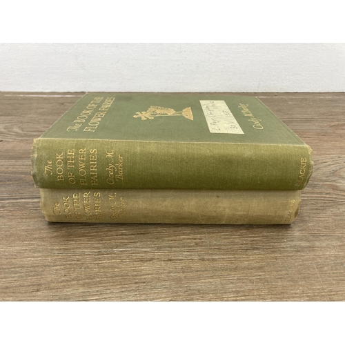 494 - Two copies of The Book Of The Flower Fairies, one dated 1927 First edition and one dated 1937