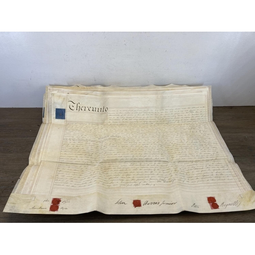 500A - A 19th century indenture dated 1813