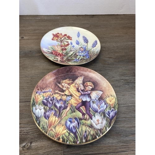 357 - Eleven C.M. Barker The Festival of Flower Fairies ceramic collector's plates