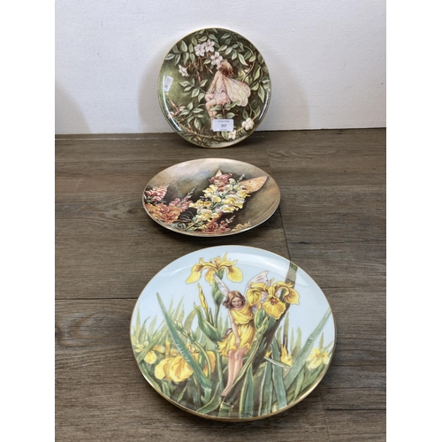 357 - Eleven C.M. Barker The Festival of Flower Fairies ceramic collector's plates