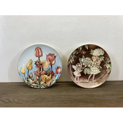 357 - Eleven C.M. Barker The Festival of Flower Fairies ceramic collector's plates