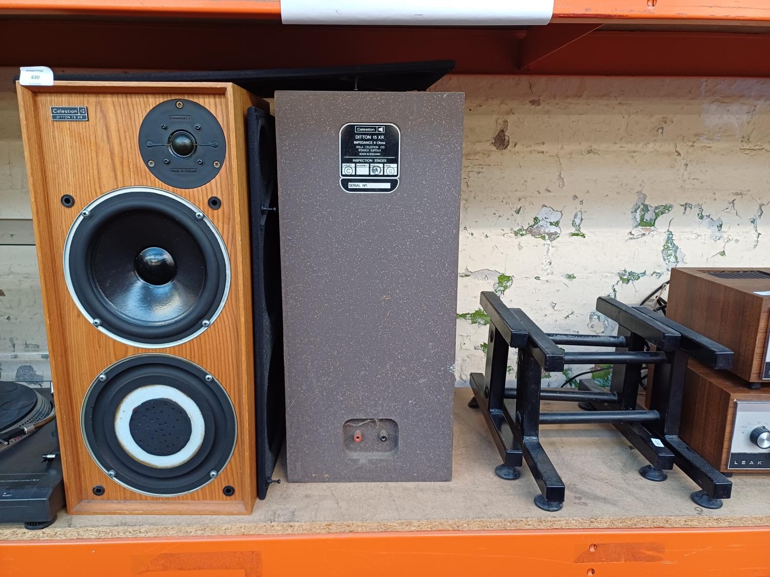 A pair of Celestion Ditton 15XR three-way 8Ω hi-fi speakers - Main Image