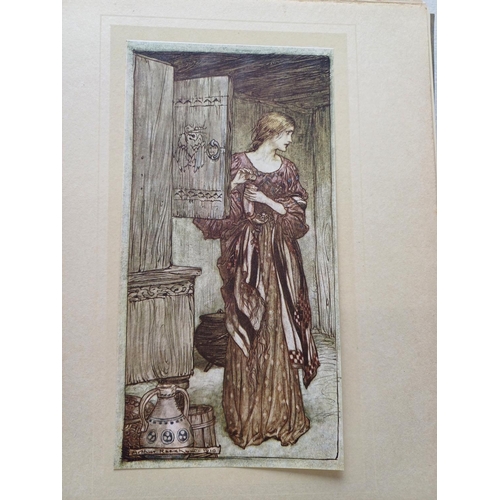 507J - A large collection of early 20th century Arthur Rackham book illustrations