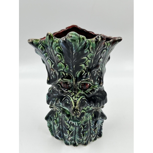 321 - An Anita Harris Art Pottery Treeman vase - approx. 18cm high