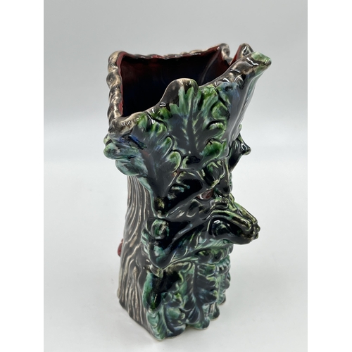 321 - An Anita Harris Art Pottery Treeman vase - approx. 18cm high