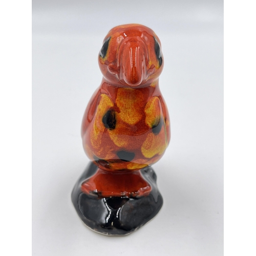 325 - An Anita Harris Art Pottery puffin bird figurine - approx. 12cm high