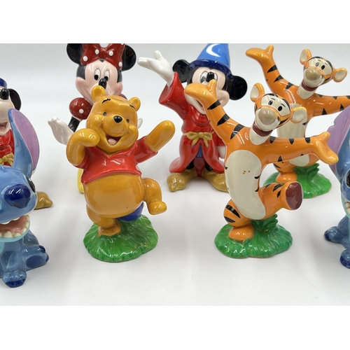 329 - Eight Disney ceramic figurines