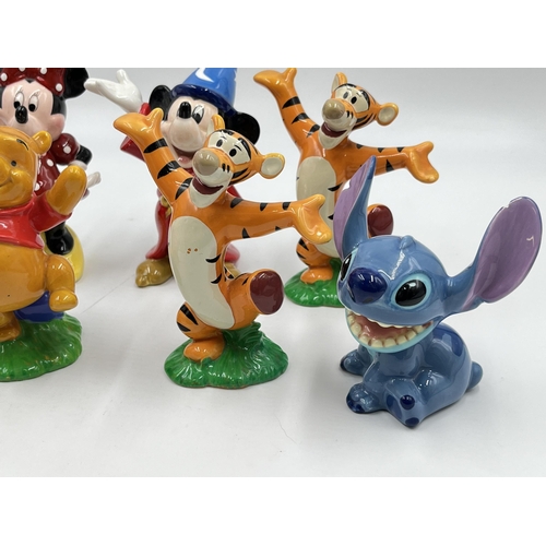 329 - Eight Disney ceramic figurines