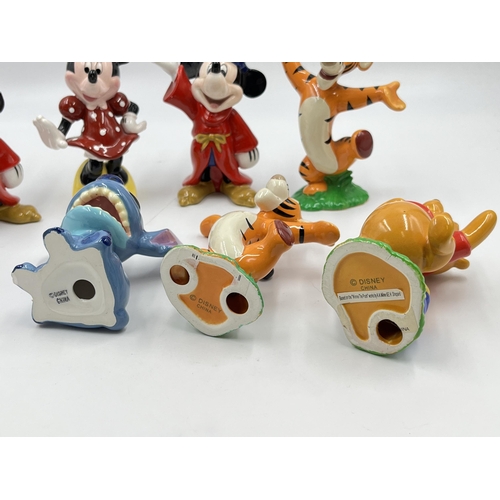 329 - Eight Disney ceramic figurines