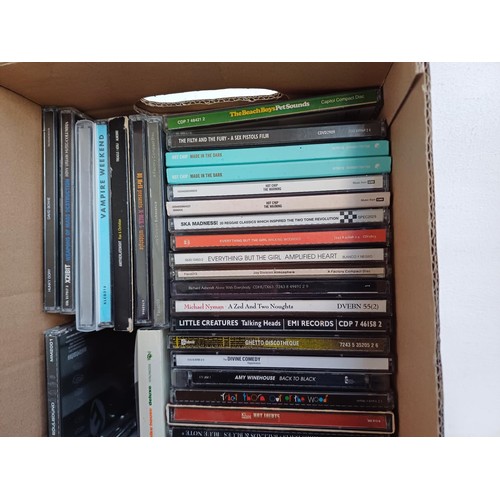 661 - A collection of CDs to include Hot Chip, Artic Monkeys, Arcade Fire, Vampire Weekend, Lou Reed, Amy ... 