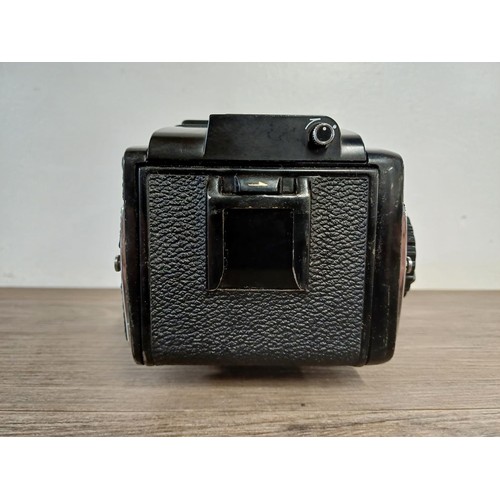 680 - A mid 1970s Mamiya M645 1000S 4.5 x 6 medium format SLR camera fitted with Mamiya-Sekor C 80mm 1:2.8... 