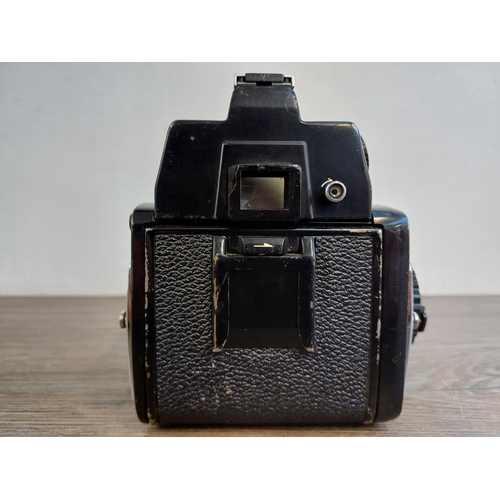 685 - A mid 1970s Mamiya M645 1000S 4.5 x 6 medium format SLR camera fitted with Mamiya-Sekor C 80mm 1:2.8... 