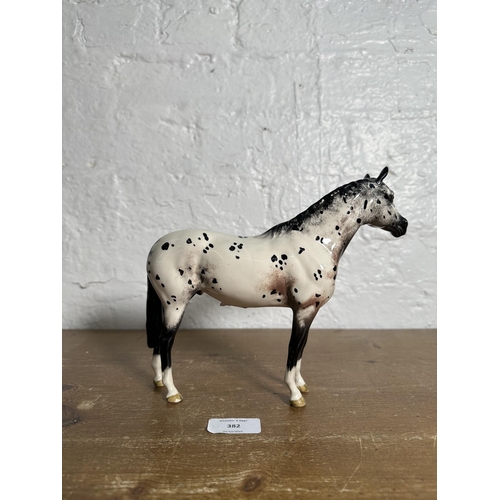 382 - A Beswick Appaloosa Stallion horse figurine, no. 1772A - approx. 20cm high