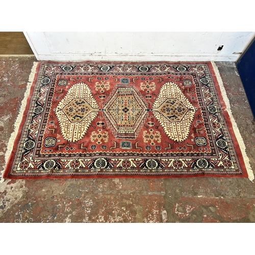 151A - A late 20th century Alpaca design rug - approx. 270cm x 180cm