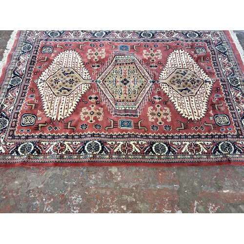 151A - A late 20th century Alpaca design rug - approx. 270cm x 180cm