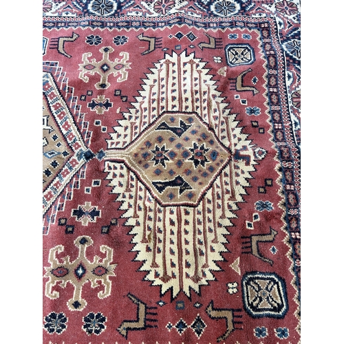 151A - A late 20th century Alpaca design rug - approx. 270cm x 180cm