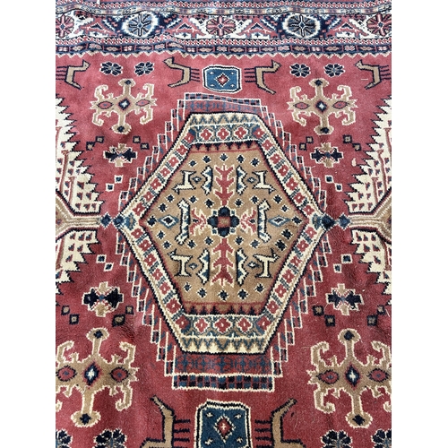 151A - A late 20th century Alpaca design rug - approx. 270cm x 180cm