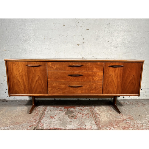 188 - A 1960s Austinsuite teak sideboard - approx. 78cm high x 183cm wide x 46cm deep