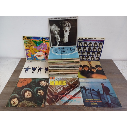 786 - A collection of LP vinyl records to include The Beatles 'Help!', 'Rubber Soul', 'Please Please Me', ... 