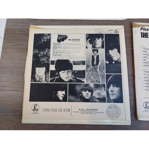 786 - A collection of LP vinyl records to include The Beatles 'Help!', 'Rubber Soul', 'Please Please Me', ... 