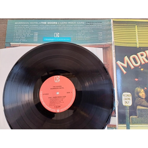 791 - Four The Doors LP vinyl records, 'L.A. Woman', 'Morrison Hotel', 'Weird Scenes Inside the Gold Mine'... 