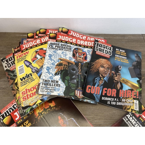 570 - A large collection of 1990s and later Judge Dredd The Megazine comics