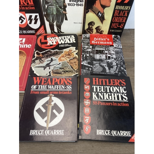 585 - A collection of WWII related German military books