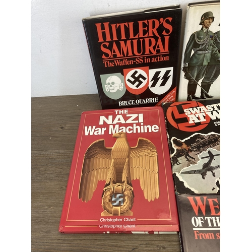 585 - A collection of WWII related German military books