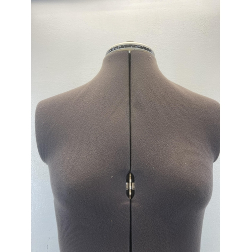 612A - A size adjustable female mannequin torso - approx. 73cm high