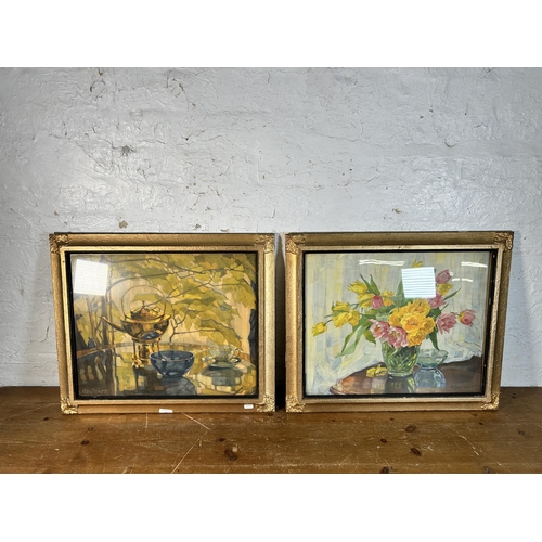 276 - Two gilt framed Anna Gasteiger prints - approx. 51cm x 61cm