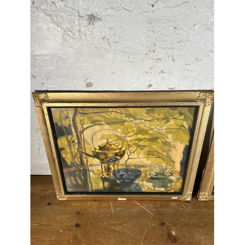 276 - Two gilt framed Anna Gasteiger prints - approx. 51cm x 61cm