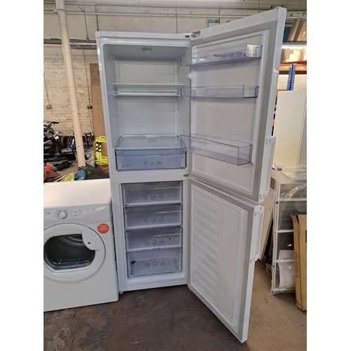 866 - A Beko CFP1691W upright fridge freezer - approx. 191cm high