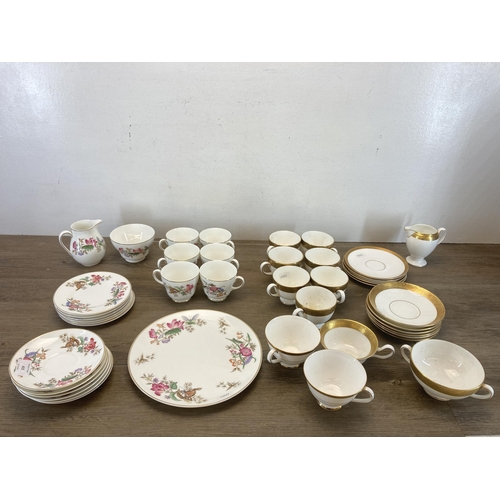 415 - Two Wedgwood fine bone china tea sets, one Sandon and one Ascot