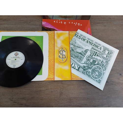 794 - Four Alice Cooper LP vinyl records, 'The Alice Cooper Show', 'Billion Dollar Babies' (K56013 with bi... 