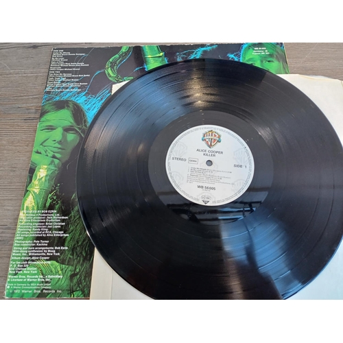 794 - Four Alice Cooper LP vinyl records, 'The Alice Cooper Show', 'Billion Dollar Babies' (K56013 with bi... 