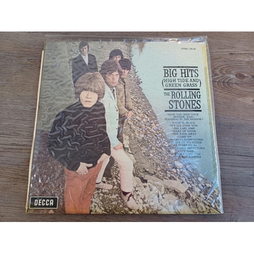 799 - Four The Rolling Stones and related LP vinyl records, 'No.2', 'Out of Our Heads', 'Big Hits (High Ti... 