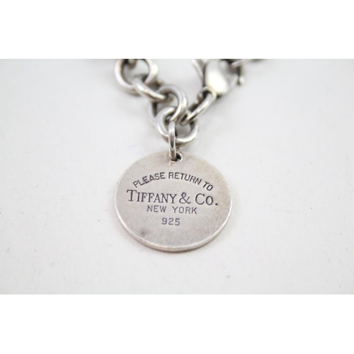 2126 - A Tiffany & Co. .925 silver bracelet - approx. gross weight 36g