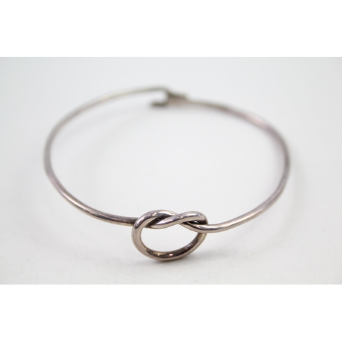 2128 - A Georg Jensen silver bangle - approx. gross weight 9g